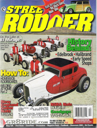 STREET RODDER 2000 DEC - EL MIRAGE, EARLY SPEED SHOPS, HEMI HEAD DESIGNS